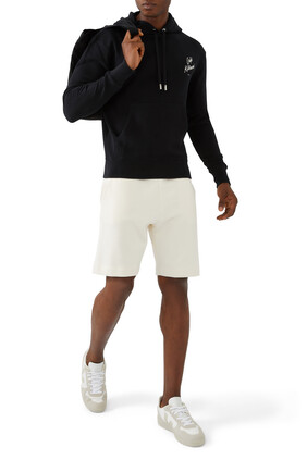 Logo Cotton Fleece Hoodie